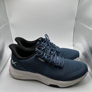 KURU Atom 2 Navy Blue Running Shoes Sneakers Men's Size 12